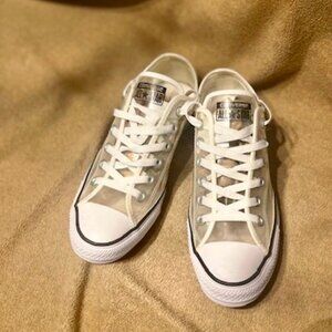 CONVERSE Chuck Taylor All Star Clear Unisex Shoes Men 5.5  Women 7.5